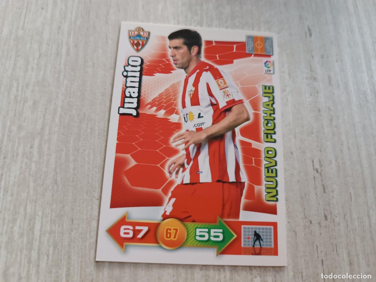 Cromos de f&uacute;tbol: JUANITO NUEVO FICHAJE ADRENALYN 2010 2011 10 11