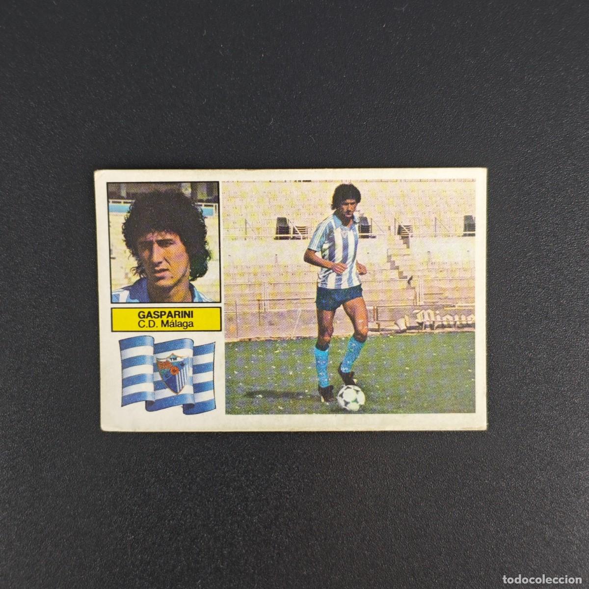 Cromos de f&uacute;tbol: CROMO DE FUTBOL LIGA ESTE 82 83 1982 1983 NUNCA PEGADO SIN PEGAR GASPARINI C. D. MALAGA RA1026