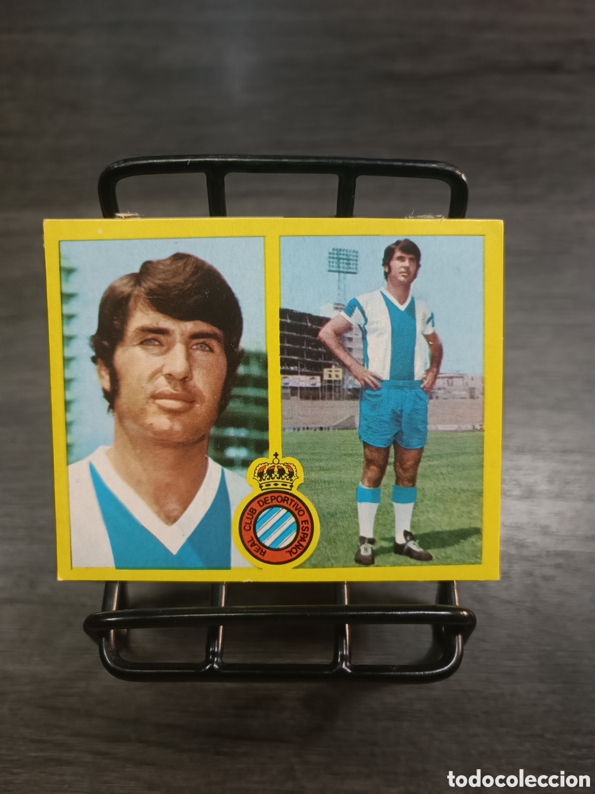 Cromos de f&uacute;tbol: 1972 Liga Este Poli espa&ntilde;ol despegado