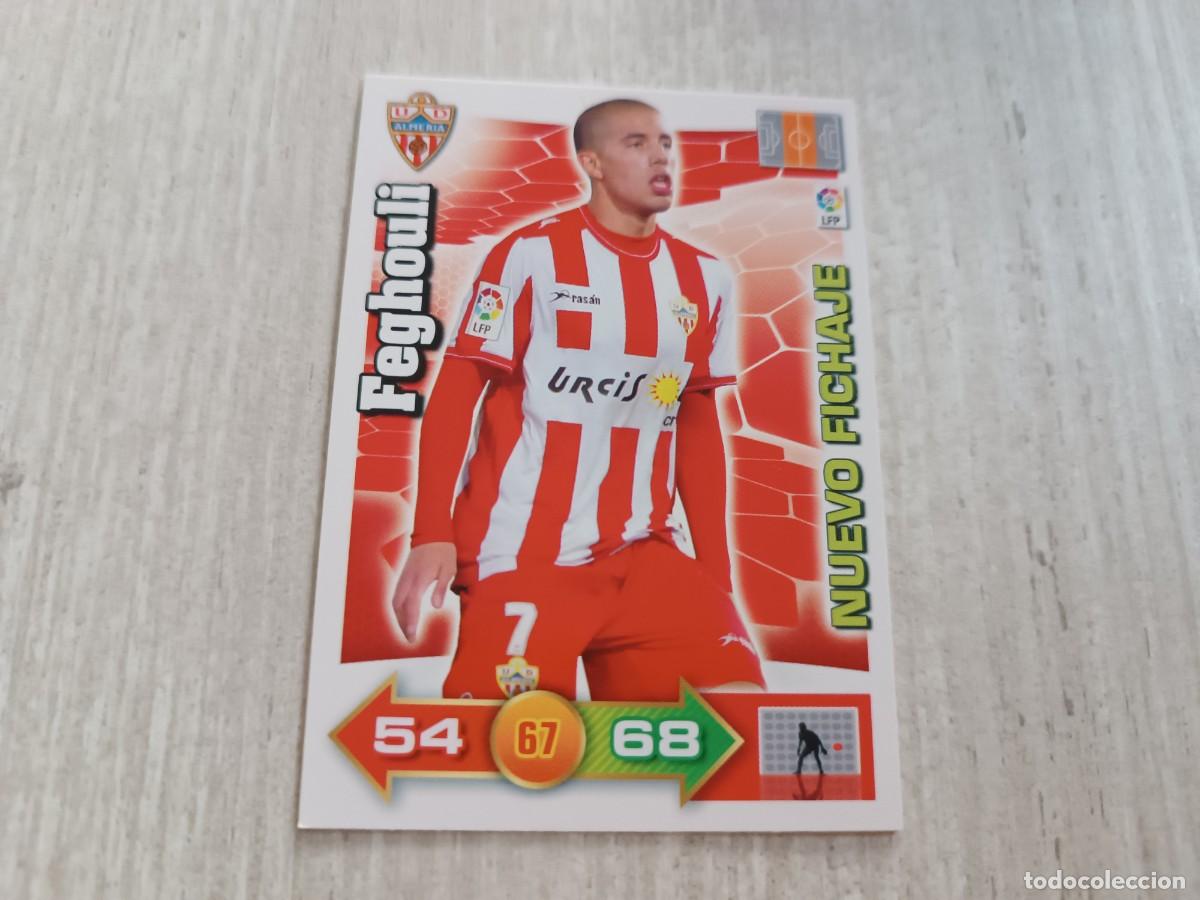 Cromos de f&uacute;tbol: FEGHOULI NUEVO FICHAJE ADRENALYN 2010 2011 10 11