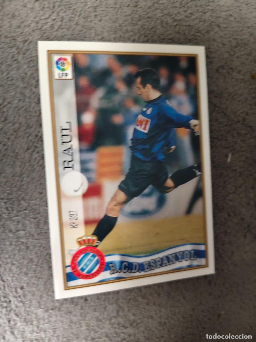 Cromos de f&uacute;tbol: 237. RA&Uacute;L R.C.D. ESPANYOL MUNDICROMO FICHAS 97 98 LIGA 1997 1998 CARD ABB
