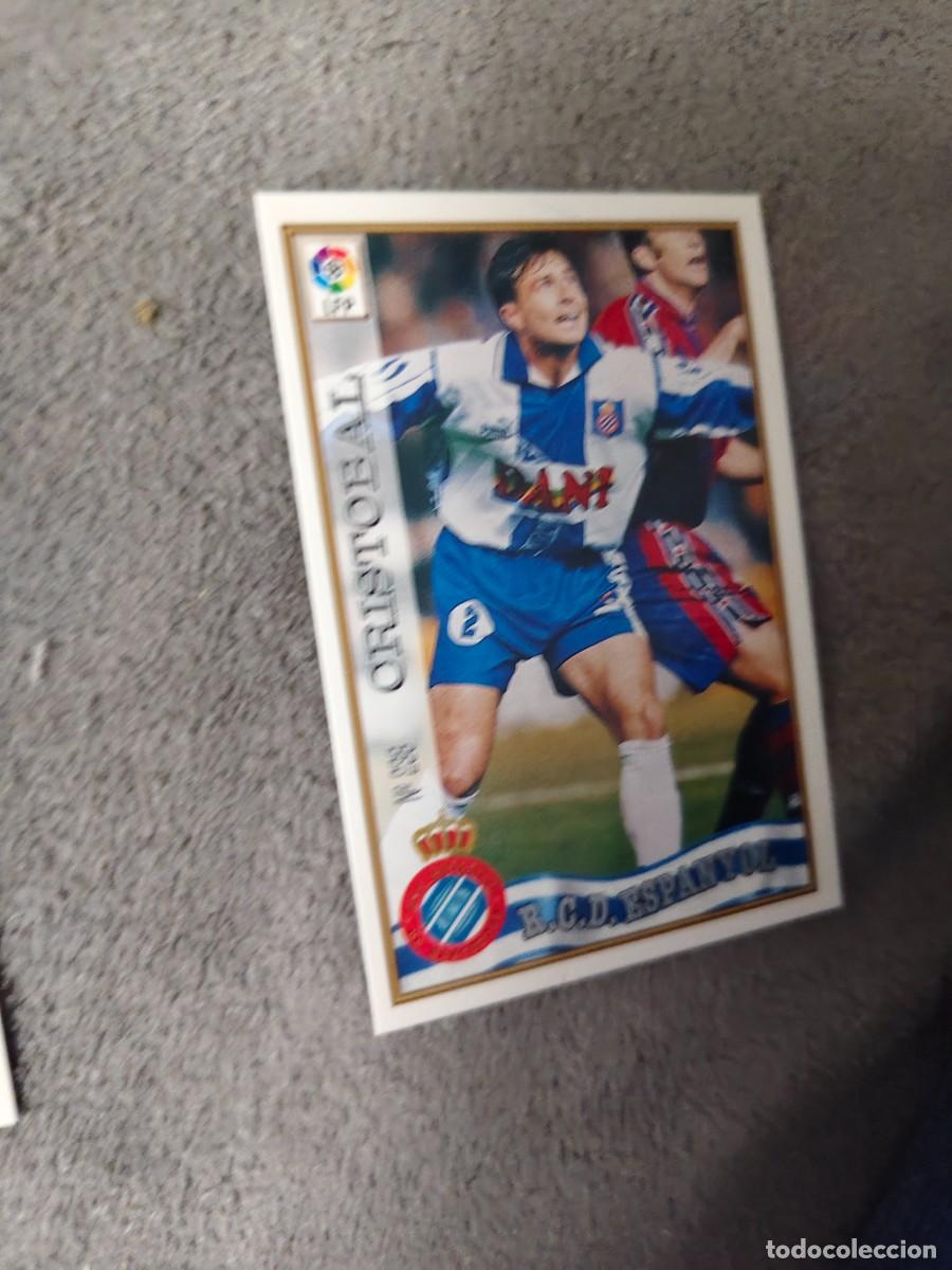 Cromos de f&uacute;tbol: 238. CRIST&Oacute;BAL R.C.D. ESPANYOL MUNDICROMO FICHAS 97 98 LIGA 1997 1998 CARD ABB