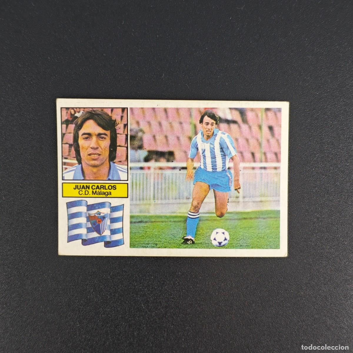 Cromos de f&uacute;tbol: CROMO DE FUTBOL LIGA ESTE 82 83 1982 1983 NUNCA PEGADO SIN PEGAR JUAN CARLOS C. D. MALAGA RA1026