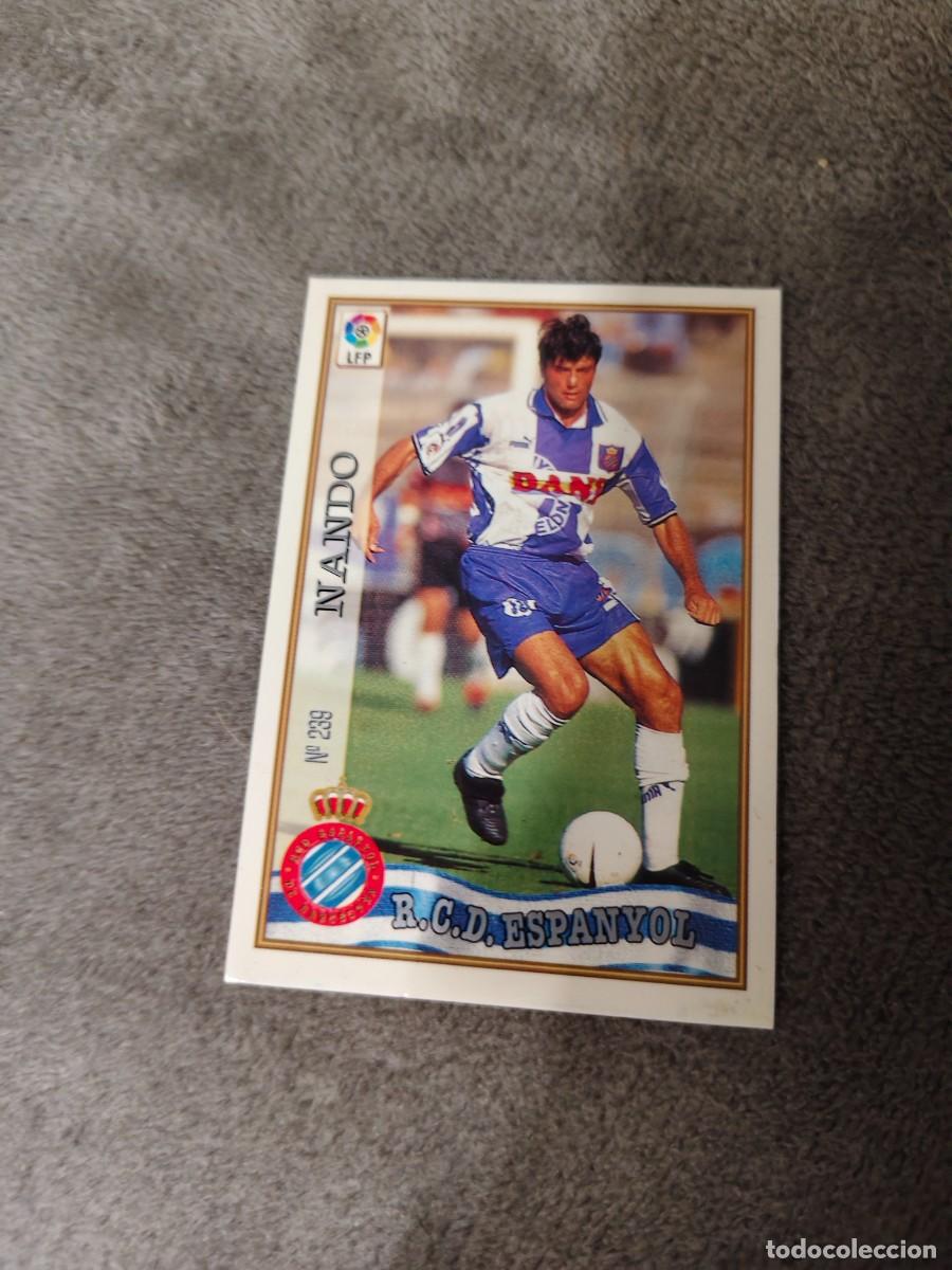 Cromos de f&uacute;tbol: 239. NANDO R.C.D. ESPANYOL MUNDICROMO FICHAS 97 98 LIGA 1997 1998 CARD ABB