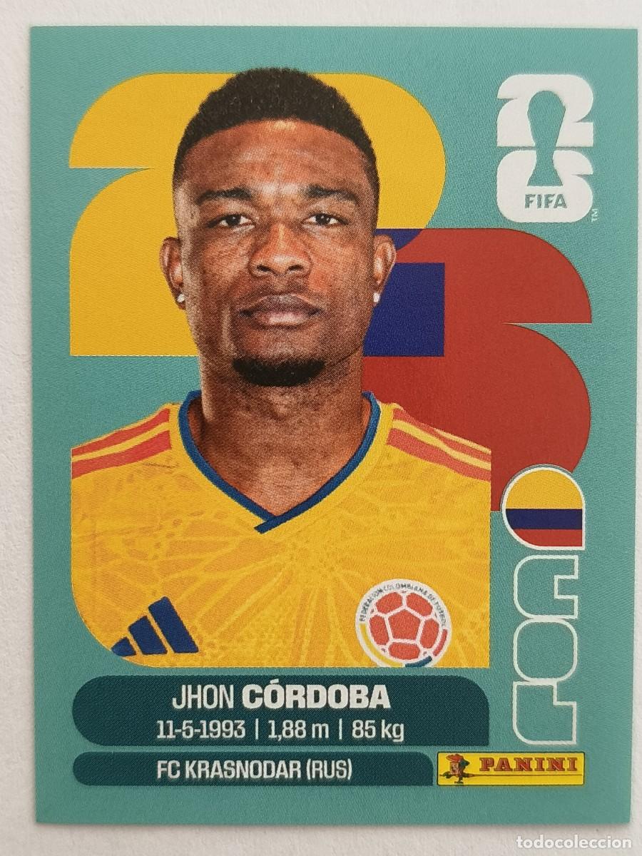 Cromos de f&uacute;tbol: #COL18 CORDOBA (COLOMBIA) MUNDIAL 2026 PANINI