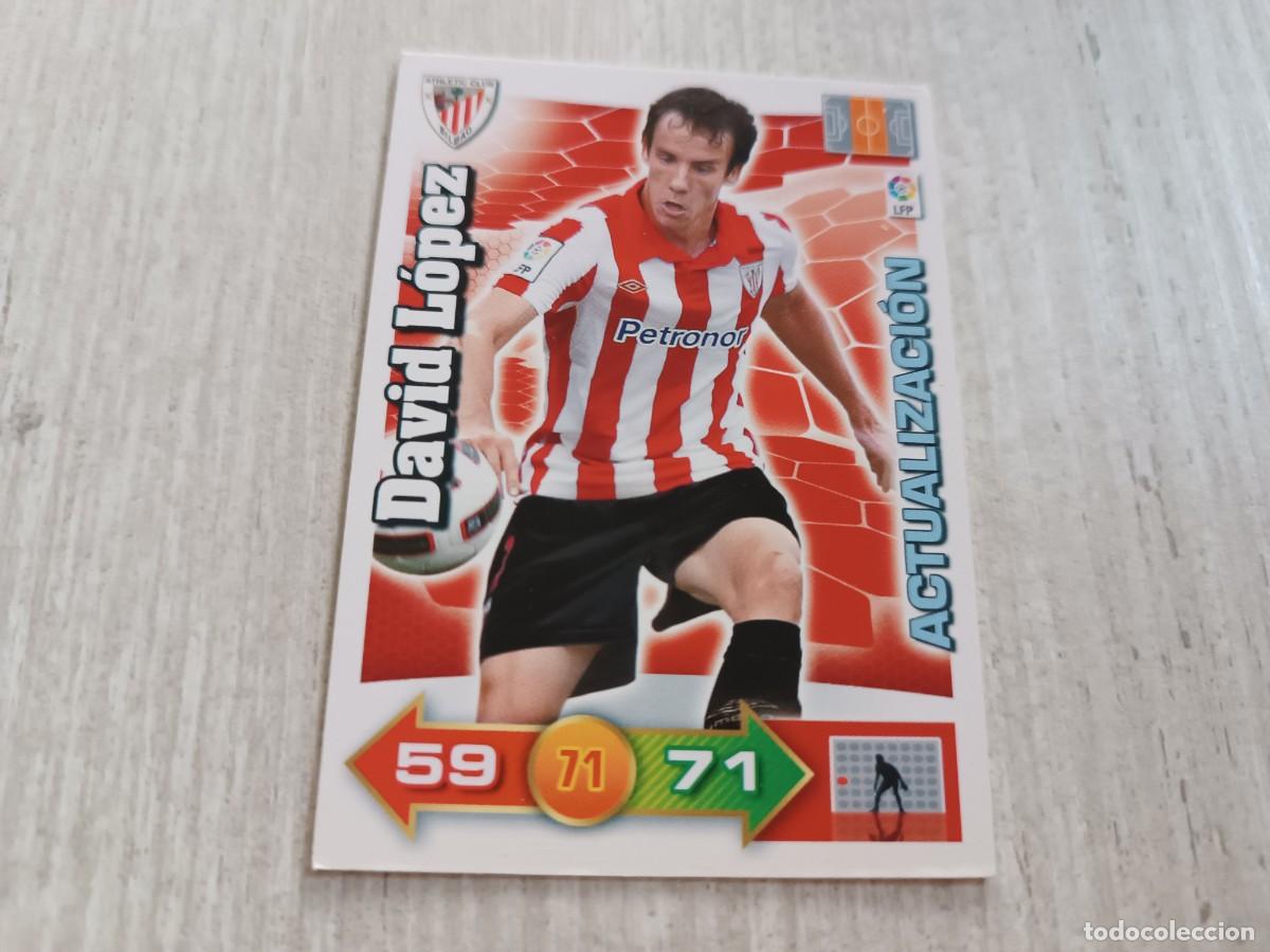 Cromos de f&uacute;tbol: DAVID L&Oacute;PEZ ACTUALIZACI&Oacute;N ADRENALYN 2010 2011 10 11
