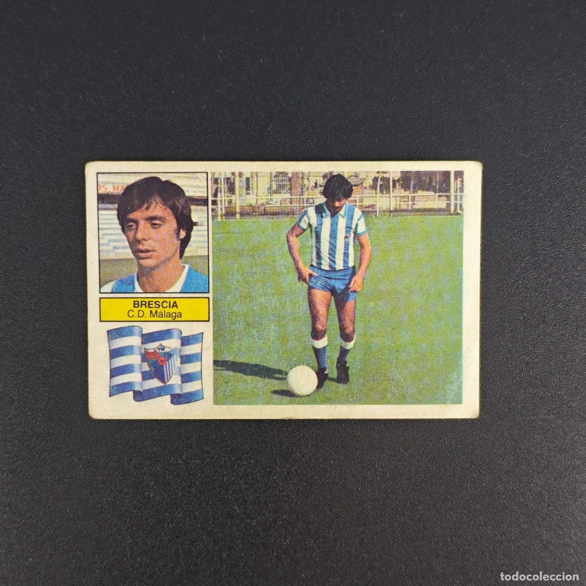 Cromos de f&uacute;tbol: CROMO DE FUTBOL LIGA ESTE 82 83 1982 1983 NUNCA PEGADO SIN PEGAR BRESCIA C. D. MALAGA RA1026