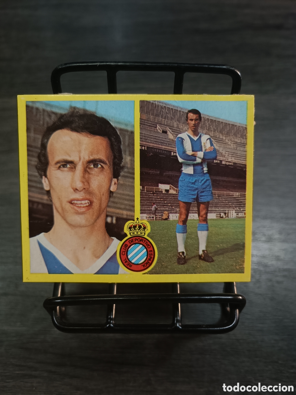Cromos de f&uacute;tbol: 1972 Liga Este Mart&iacute;nez Espa&ntilde;ol despegado