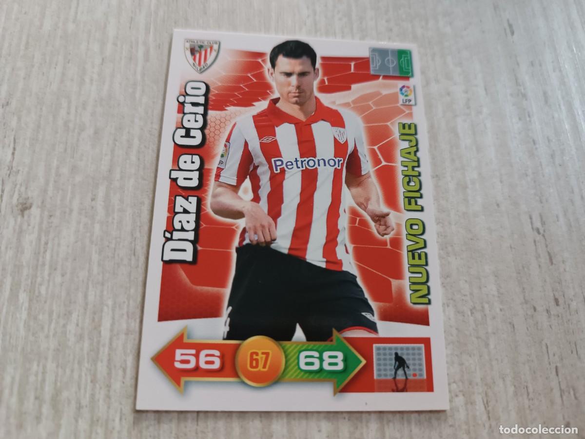 Cromos de f&uacute;tbol: D&Iacute;AZ DE CERIO NUEVO FICHAJE ADRENALYN 2010 2011 10 11