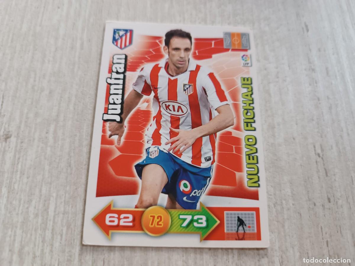 Cromos de f&uacute;tbol: JUANFRAN NUEVO FICHAJE ADRENALYN 2010 2011 10 11