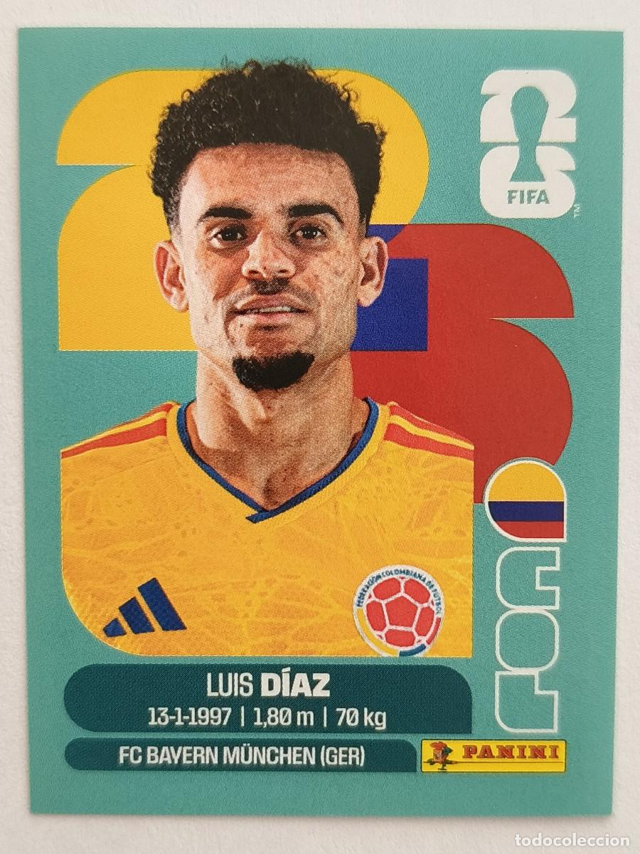 Cromos de f&uacute;tbol: #COL20 DIAZ (COLOMBIA) MUNDIAL 2026 PANINI