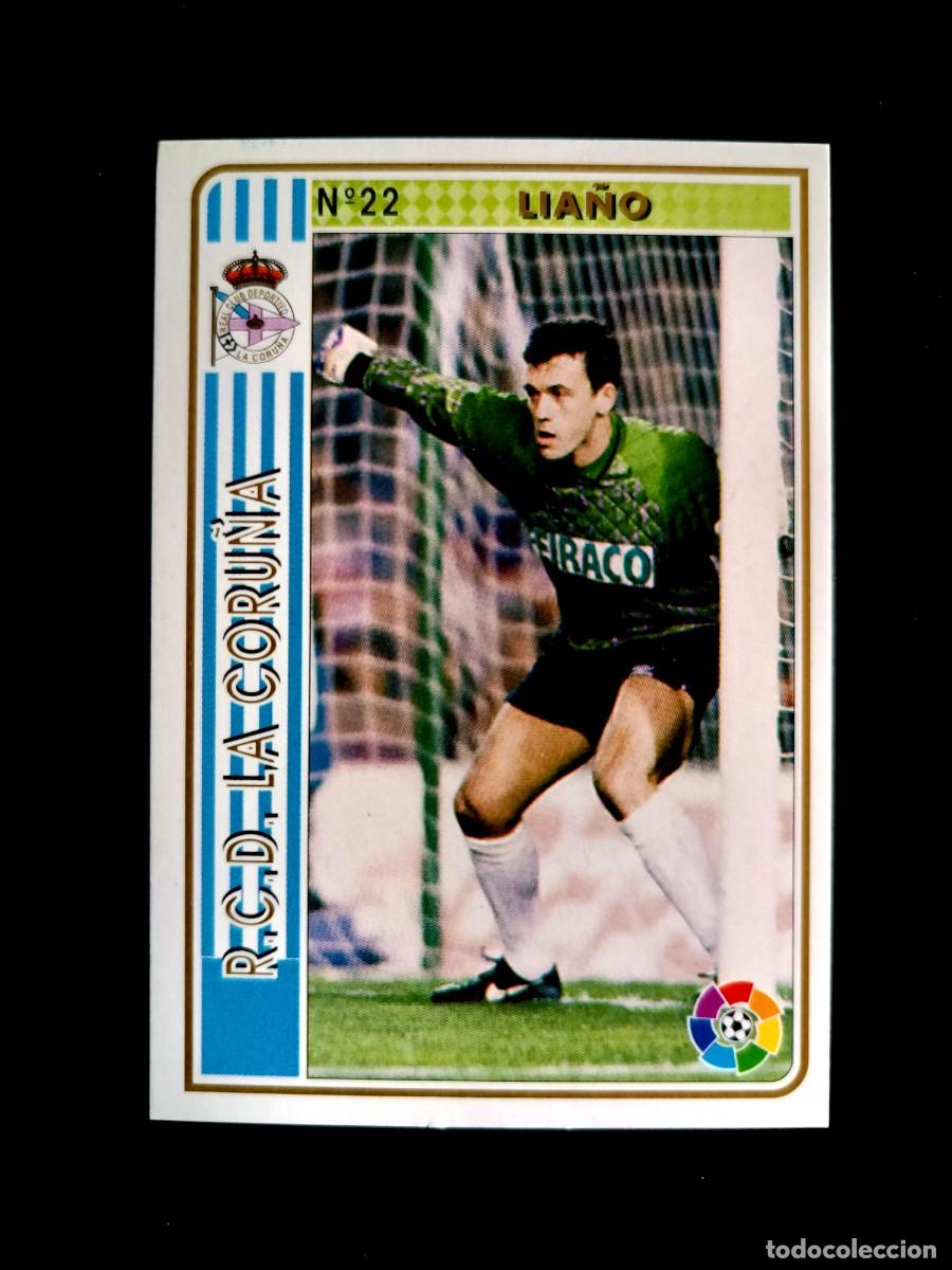 Cromos de f&uacute;tbol: 22 LIA&Ntilde;O - R.C. DEPORTIVO LA CORU&Ntilde;A - MUNDICROMO 94/95