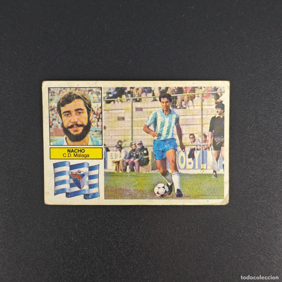 Cromos de f&uacute;tbol: CROMO DE FUTBOL LIGA ESTE 82 83 1982 1983 NUNCA PEGADO SIN PEGAR NACHO C. D. MALAGA RA1026