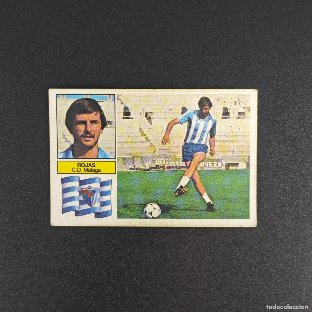 Cromos de Futebol: CROMO DE FUTBOL LIGA ESTE 82 83 1982 1983 NUNCA PEGADO SIN PEGAR ROJAS C. D. MALAGA RA1026
