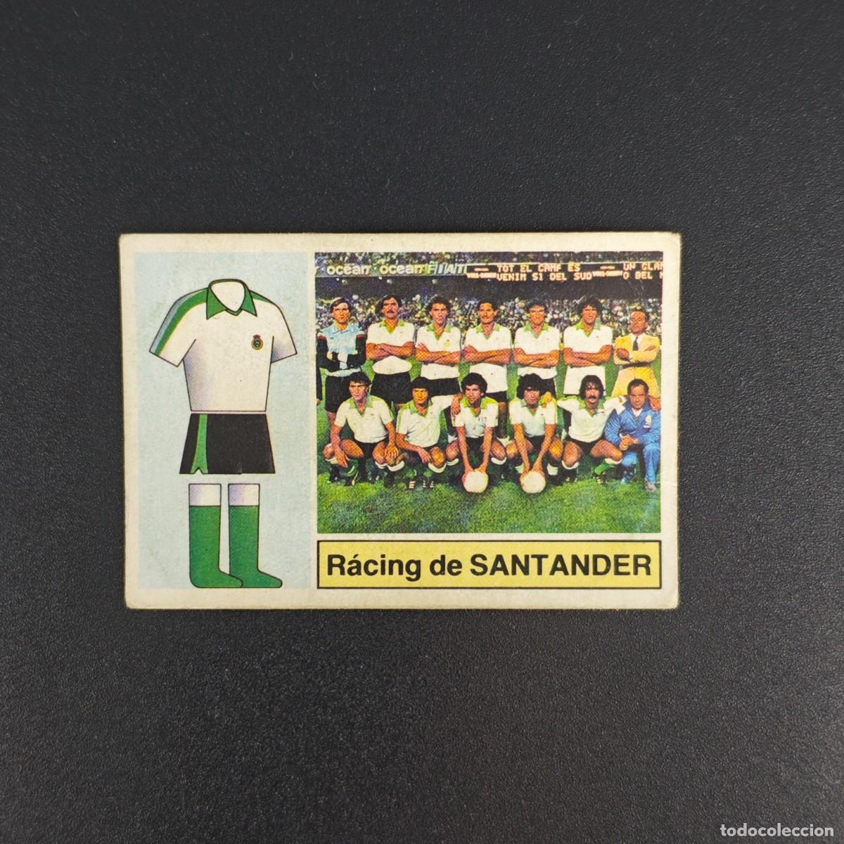 Cromos de Futebol: CROMO DE FUTBOL LIGA ESTE 82 83 1982 1983 NUNCA PEGADO SIN PEGAR ALINEACION RACING SANTANDER RA1026