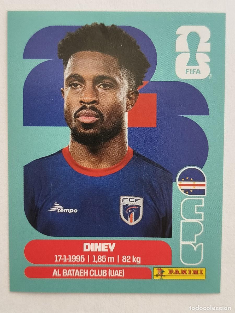 Cromos de f&uacute;tbol: #CPV5 DINEY (CABO VERDE) MUNDIAL 2026 PANINI