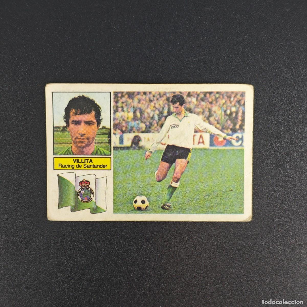 Cromos de f&uacute;tbol: CROMO DE FUTBOL LIGA ESTE 82 83 1982 1983 NUNCA PEGADO SIN PEGAR VILLITA RACING SANTANDER RA1026