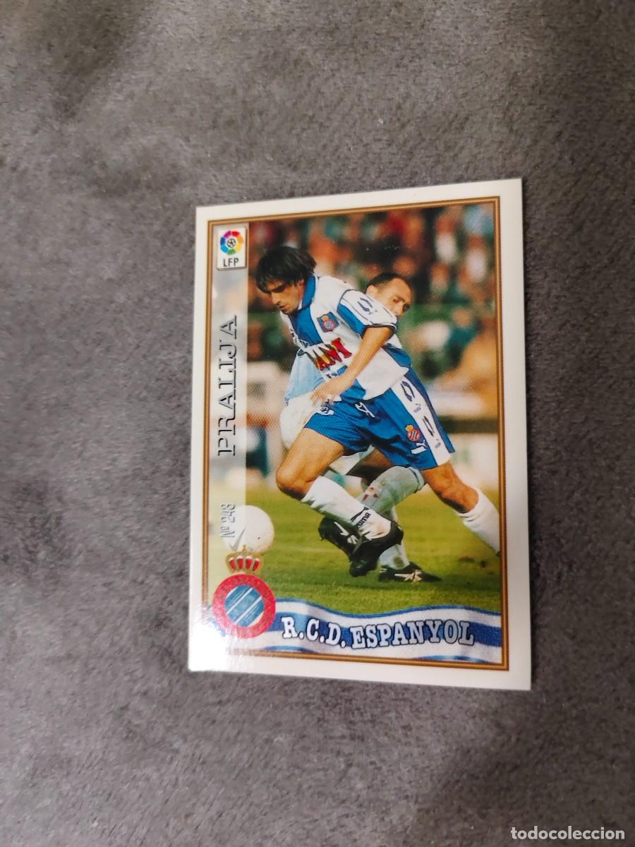 Cromos de f&uacute;tbol: 243. PRALIJA R.C.D. ESPANYOL MUNDICROMO FICHAS 97 98 LIGA 1997 1998 CARD ABB