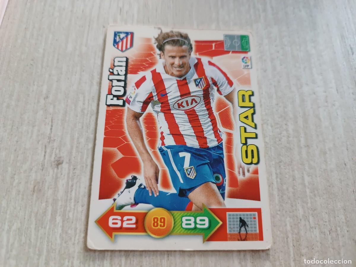 Cromos de f&uacute;tbol: FORLAN ADRENALYN 2010 2011 10 11