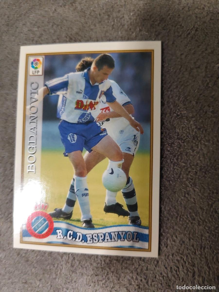 Cromos de f&uacute;tbol: 247. BOGDANOVIC R.C.D. ESPANYOL MUNDICROMO FICHAS 97 98 LIGA 1997 1998 CARD ABB
