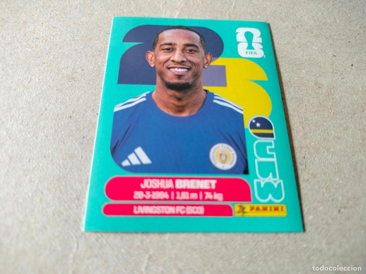 Cromos de f&uacute;tbol: CROMO FUTBOL MUNDIAL 2026 CURACAO BRENET N&Uacute;MERO 6