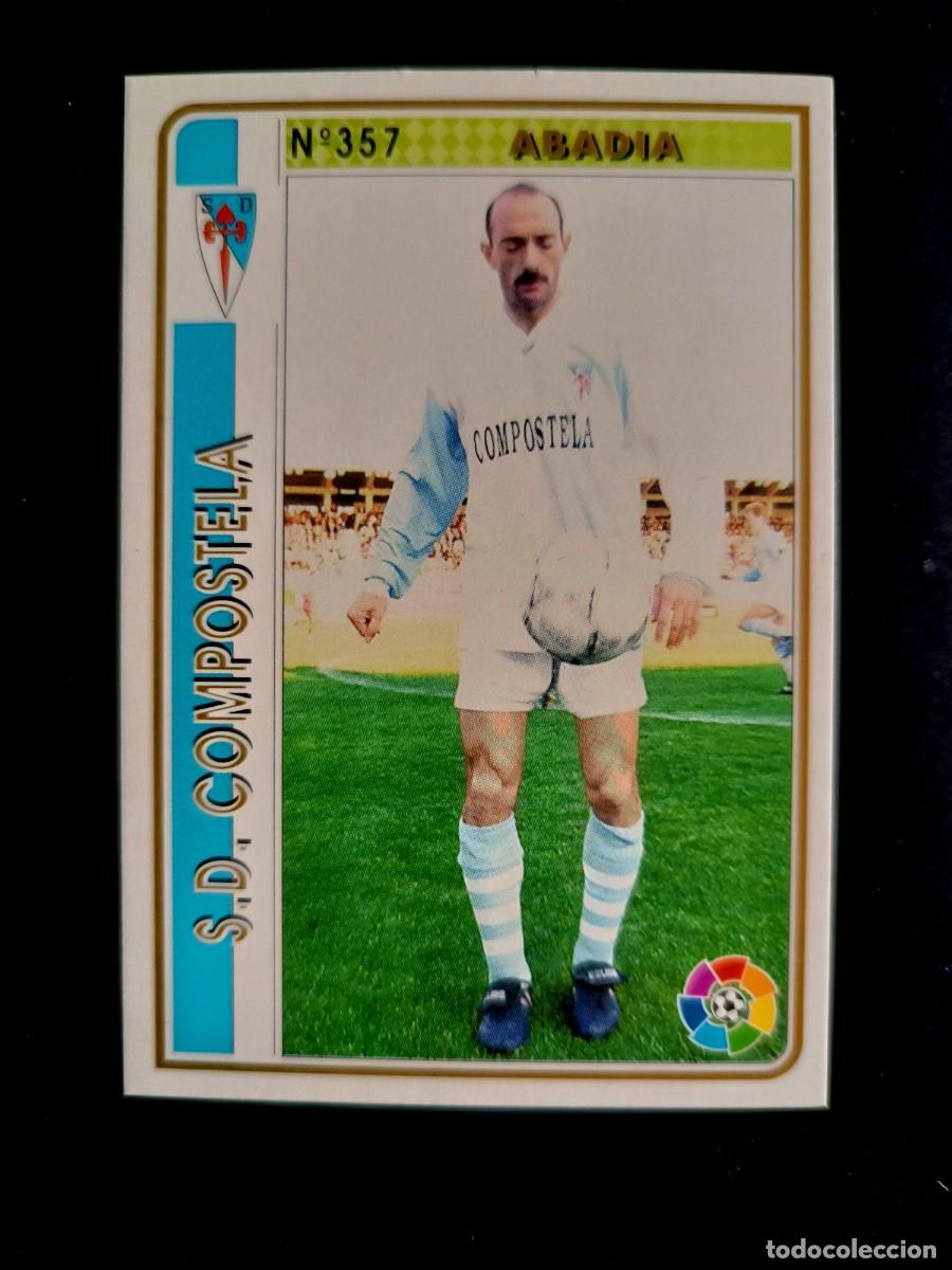 Cromos de f&uacute;tbol: 357 ABAD&Iacute;A - S.D. COMPOSTELA - MUNDICROMO 94/95
