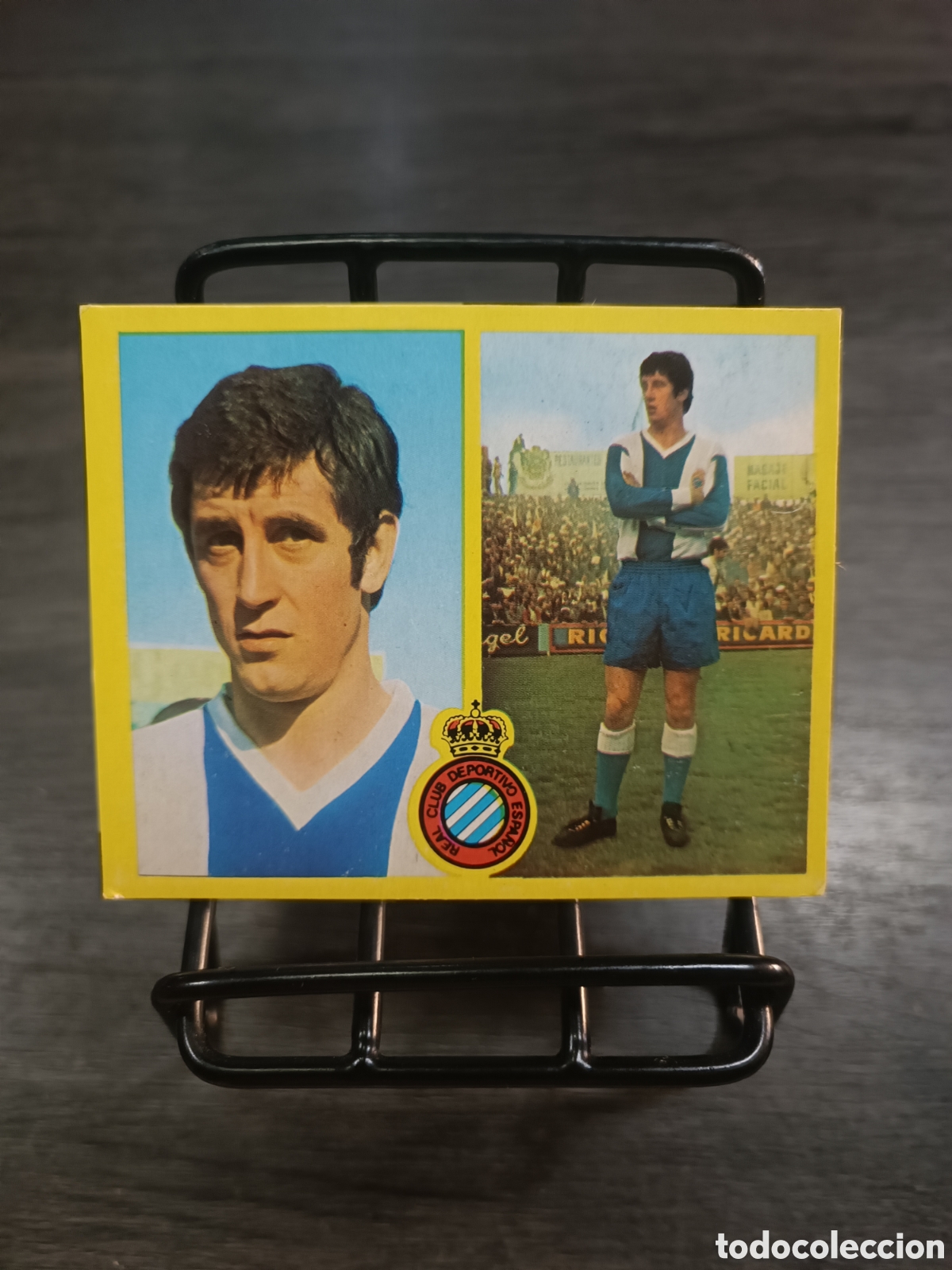 Cromos de f&uacute;tbol: 1972 Liga Este Lamata espa&ntilde;ol despegado