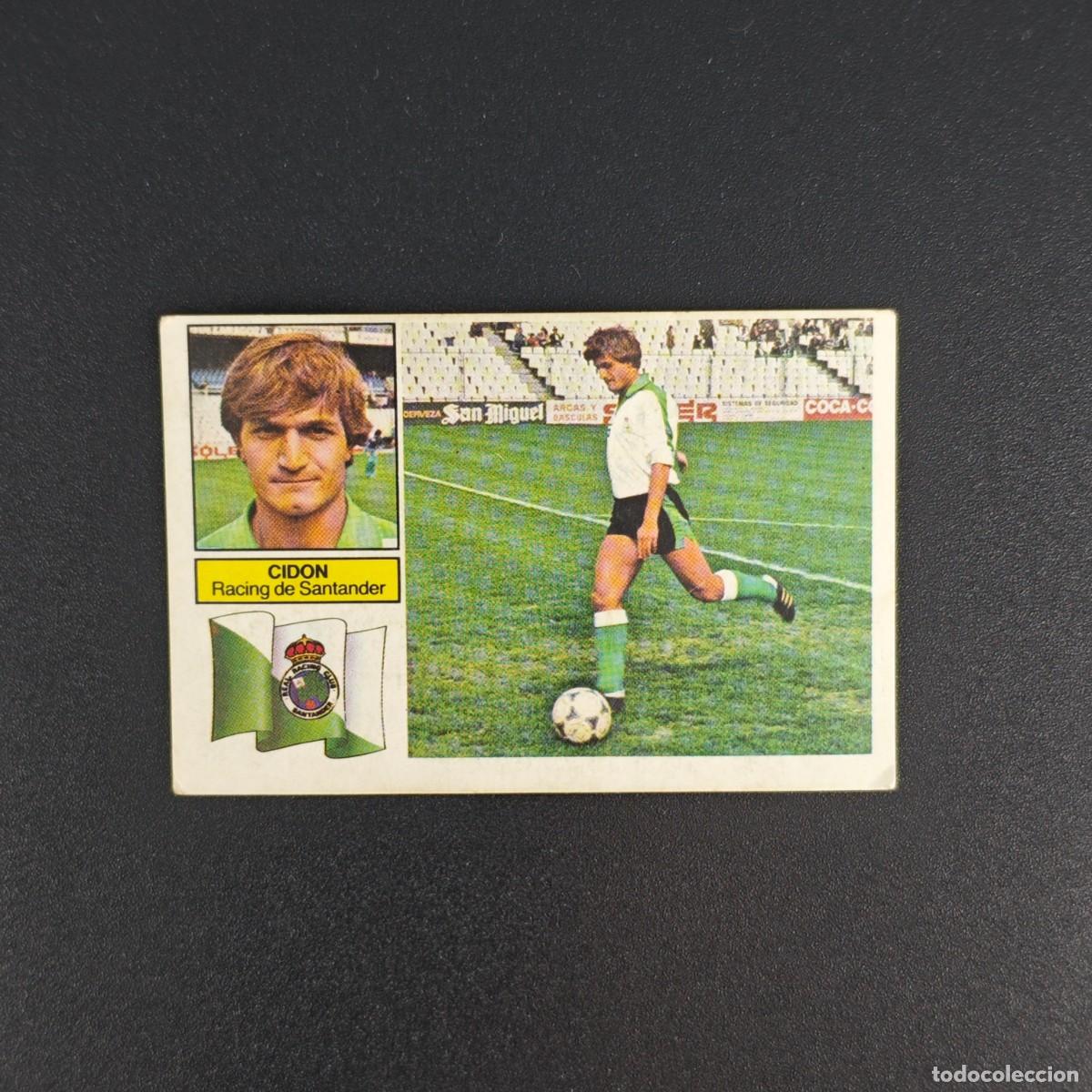 Cromos de f&uacute;tbol: CROMO DE FUTBOL LIGA ESTE 82 83 1982 1983 NUNCA PEGADO SIN PEGAR CIDON RACING SANTANDER RA1026