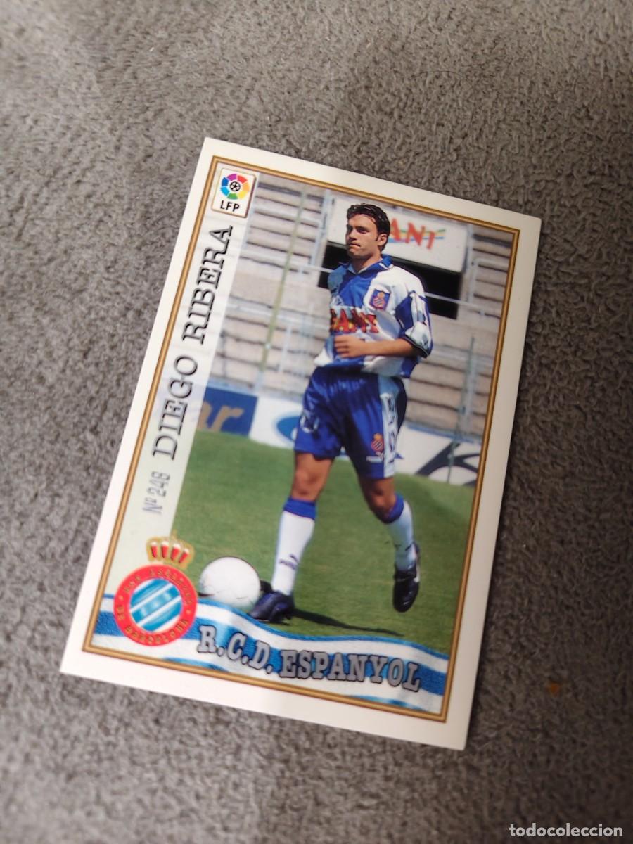 Cromos de f&uacute;tbol: 248. DIEGO RIBERA R.C.D. ESPANYOL MUNDICROMO FICHAS 97 98 LIGA 1997 1998 CARD ABB