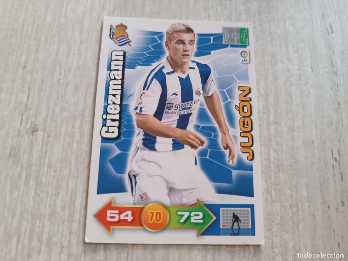Cromos de f&uacute;tbol: GRIEZMANN ADRENALYN 2010 2011 10 11