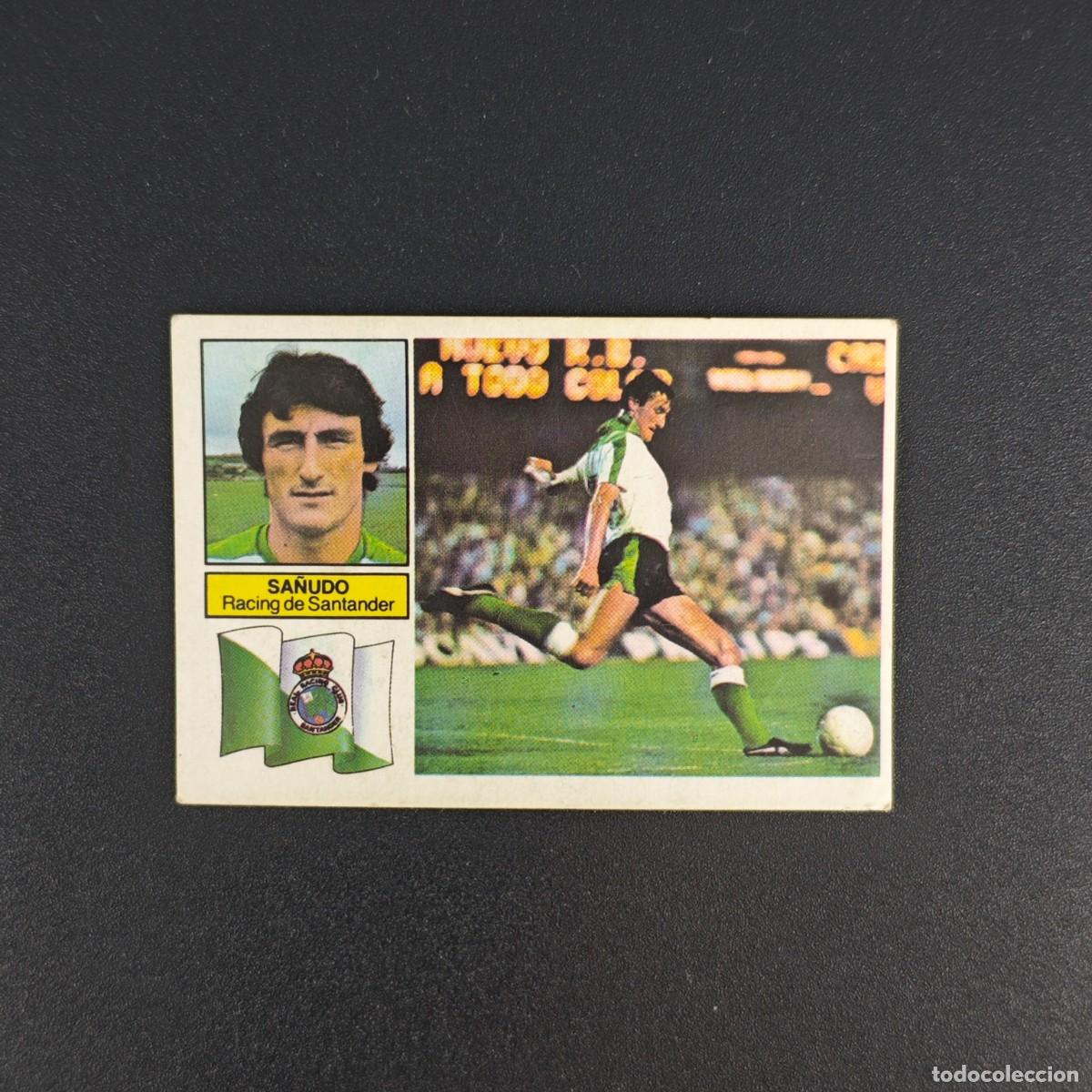 Cromos de f&uacute;tbol: CROMO DE FUTBOL LIGA ESTE 82 83 1982 1983 NUNCA PEGADO SIN PEGAR SA&Ntilde;UDO RACING SANTANDER RA1026