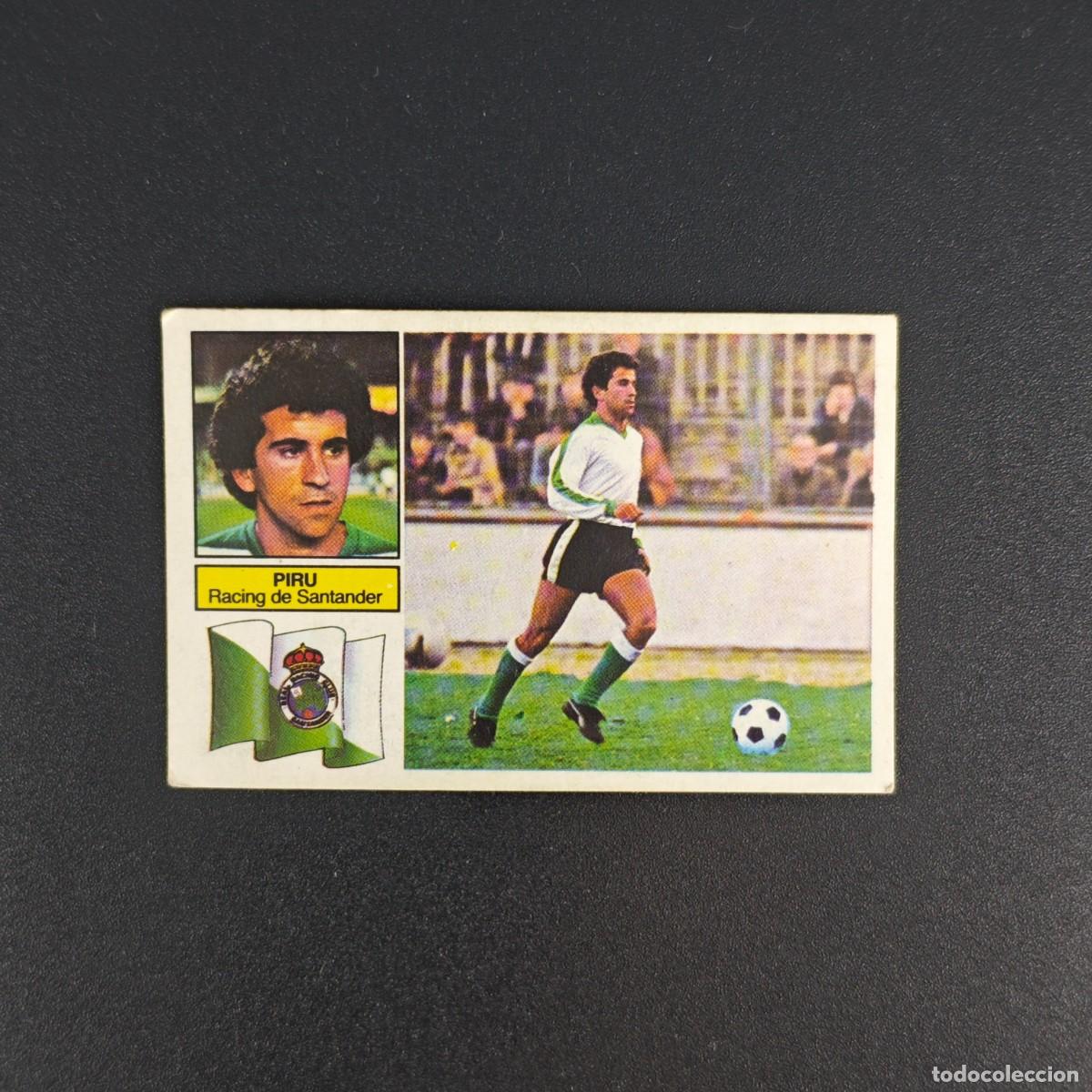 Cromos de f&uacute;tbol: CROMO DE FUTBOL LIGA ESTE 82 83 1982 1983 NUNCA PEGADO SIN PEGAR PIRU RACING SANTANDER RA1026