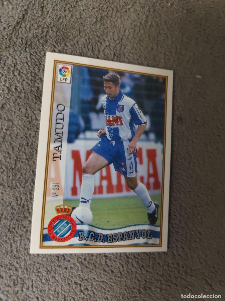 Cromos de f&uacute;tbol: 251. TAMUDO R.C.D. ESPANYOL MUNDICROMO FICHAS 97 98 LIGA 1997 1998 CARD ABB