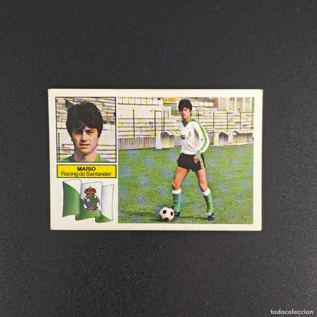 Fu&szlig;ball-Sticker: CROMO DE FUTBOL LIGA ESTE 82 83 1982 1983 NUNCA PEGADO SIN PEGAR MARIO RACING SANTANDER RA1026