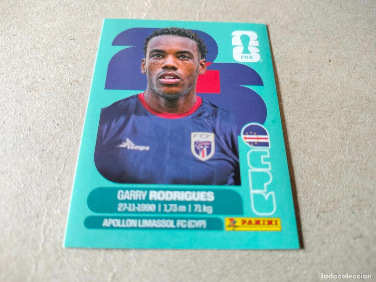Cromos de f&uacute;tbol: CROMO FUTBOL MUNDIAL 2026 CABO VERDE RODRIGUES N&Uacute;MERO 15