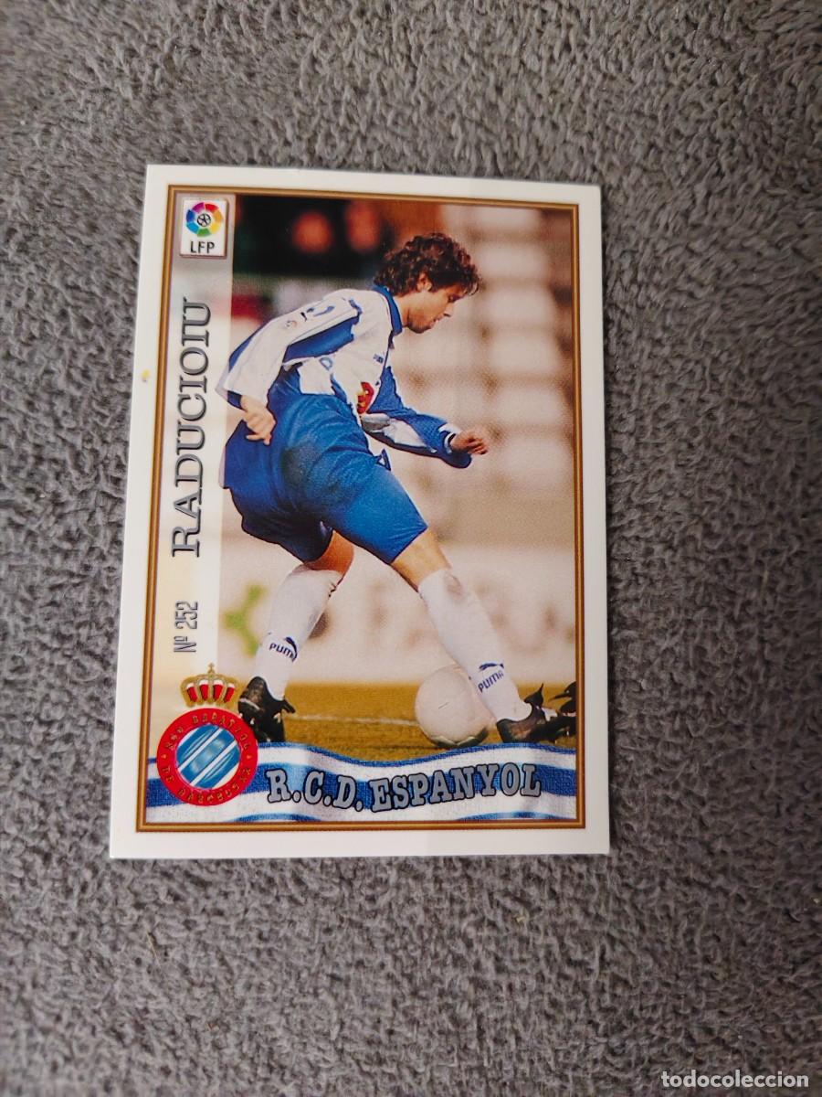 Cromos de Futebol: 252. RADIOCIOIU R.C.D. ESPANYOL MUNDICROMO FICHAS 97 98 LIGA 1997 1998 CARD ABB