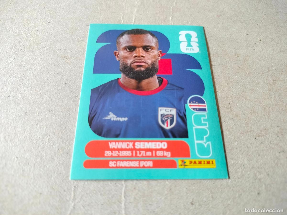Cromos de Futebol: CROMO FUTBOL MUNDIAL 2026 CABO VERDE SEMEDO N&Uacute;MERO 9