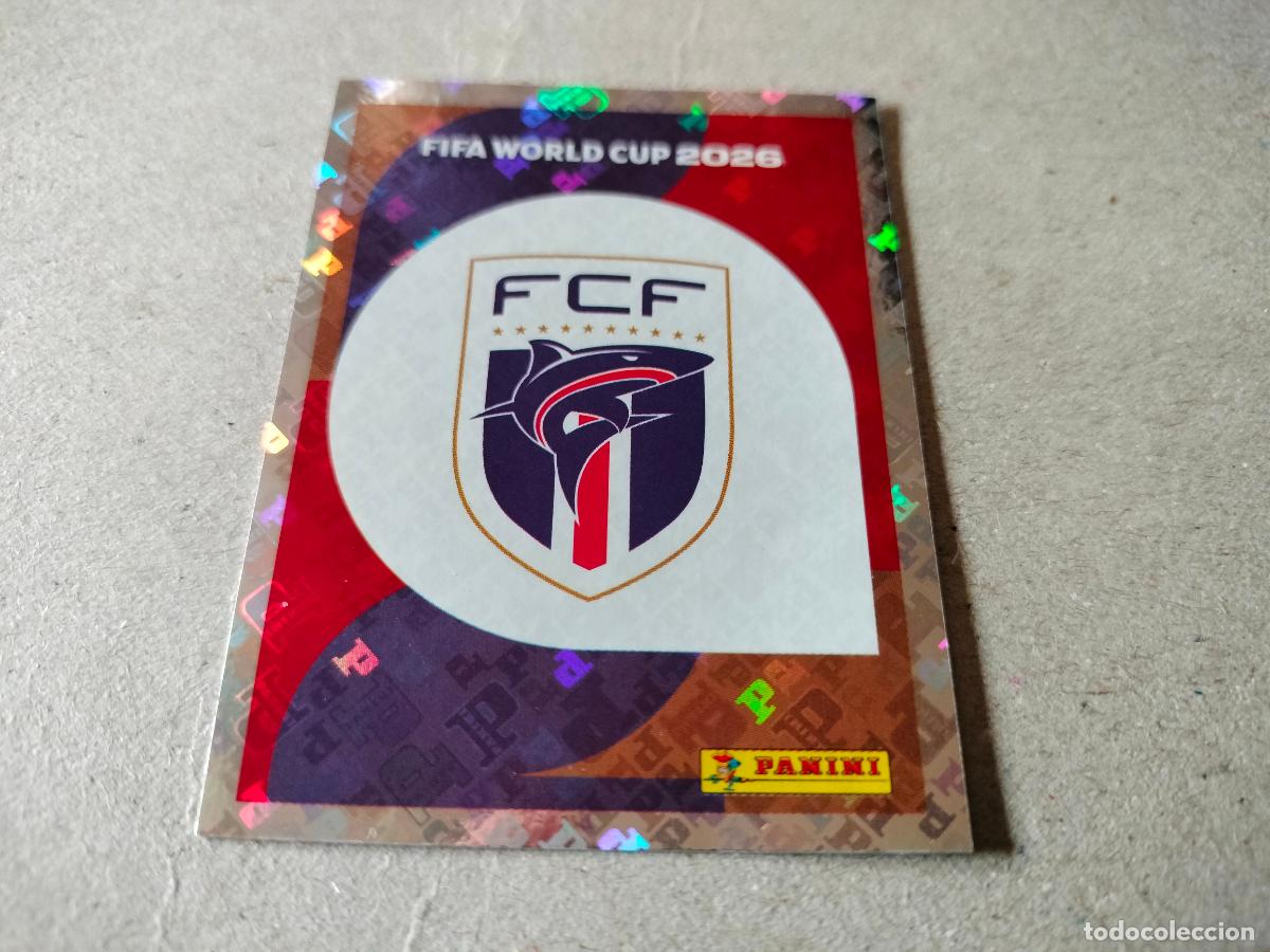 Cromos de f&uacute;tbol: CROMO FUTBOL MUNDIAL 2026 CABO VERDE ESCUDO N&Uacute;MERO 1