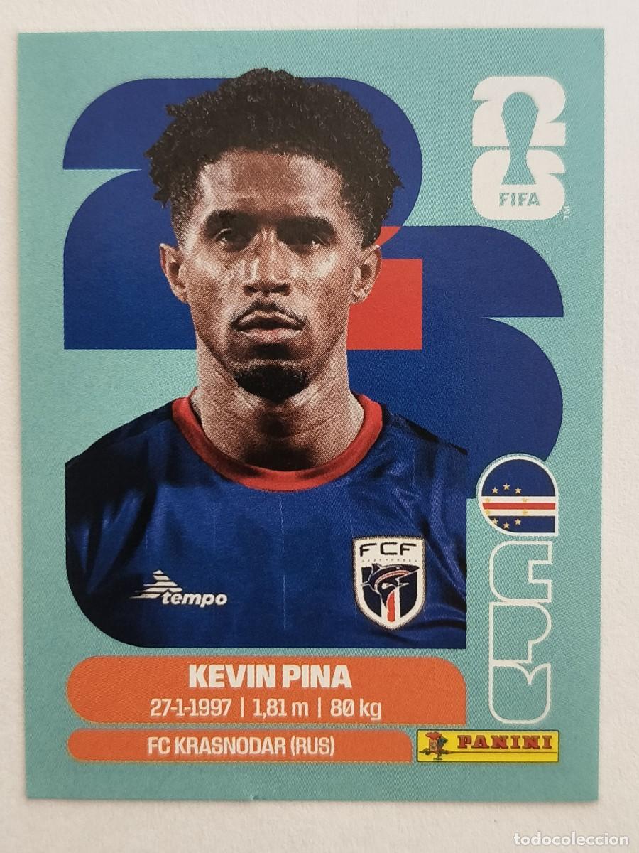 Cromos de f&uacute;tbol: #CPV10 KEVIN PINA (CABO VERDE) MUNDIAL 2026 PANINI