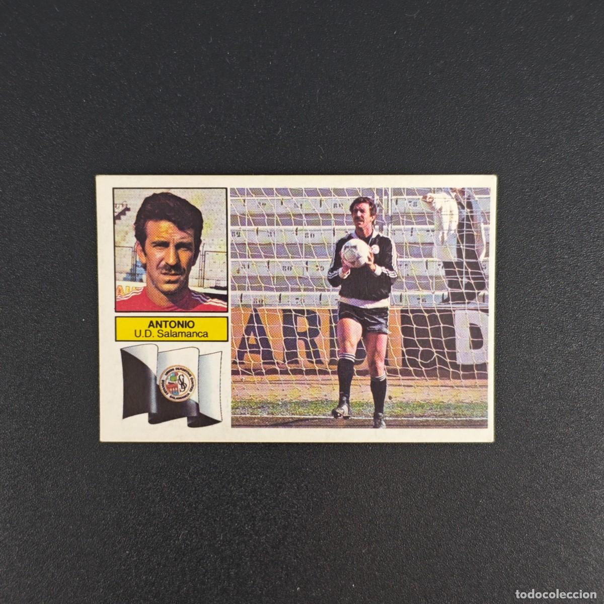 Cromos de f&uacute;tbol: CROMO DE FUTBOL LIGA ESTE 82 83 1982 1983 NUNCA PEGADO SIN PEGAR ANTONIO U. D. SALAMANCA RA1026