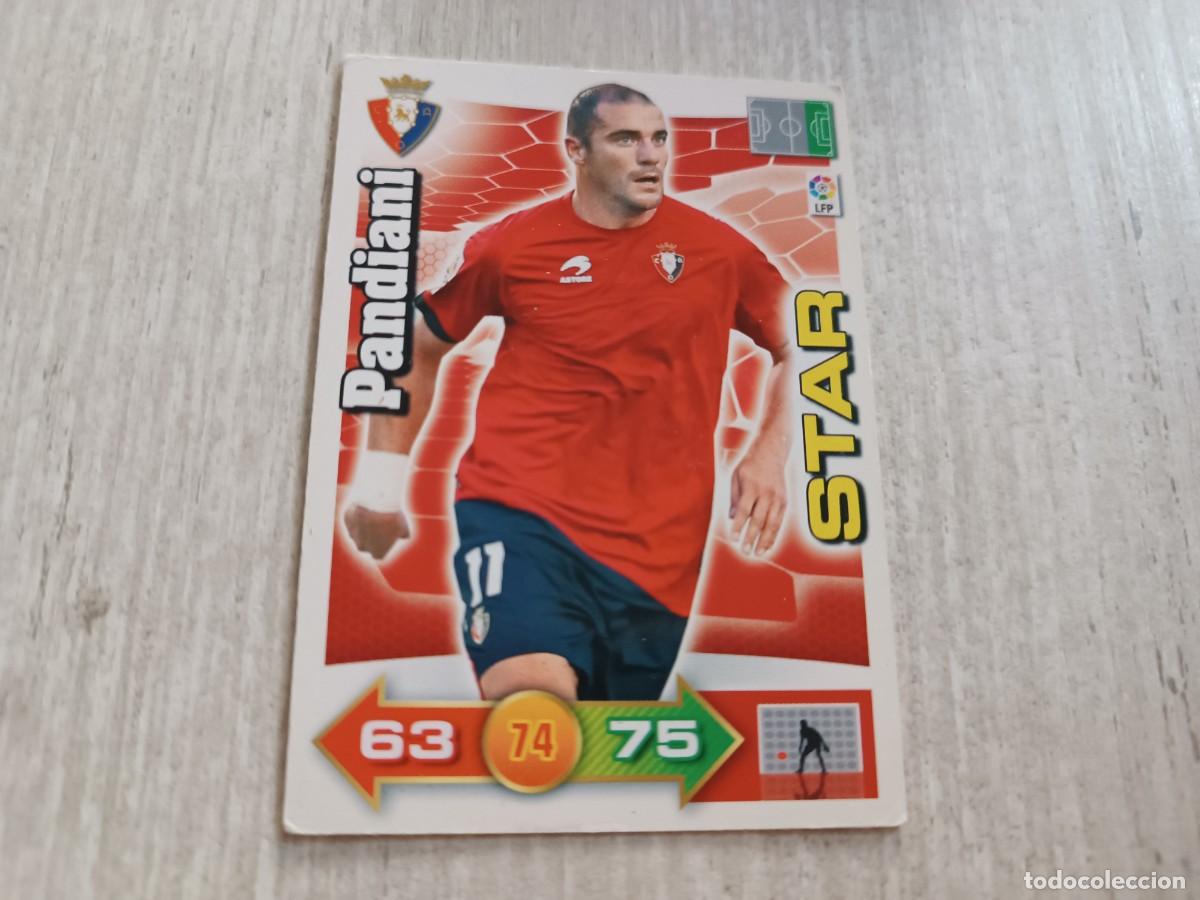 Cromos de f&uacute;tbol: PANDIANI ADRENALYN 2010 2011 10 11
