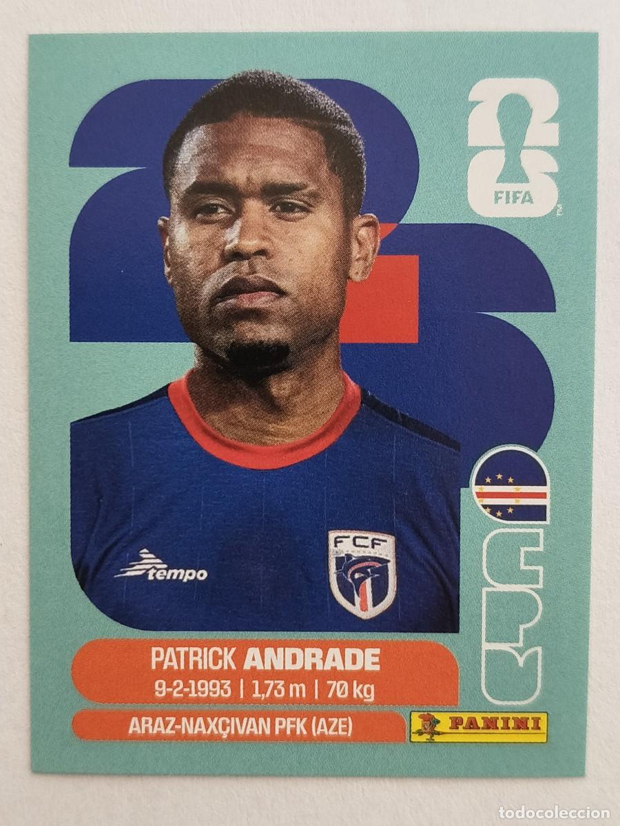 Cromos de f&uacute;tbol: #CPV11 ANDRADE (CABO VERDE) MUNDIAL 2026 PANINI