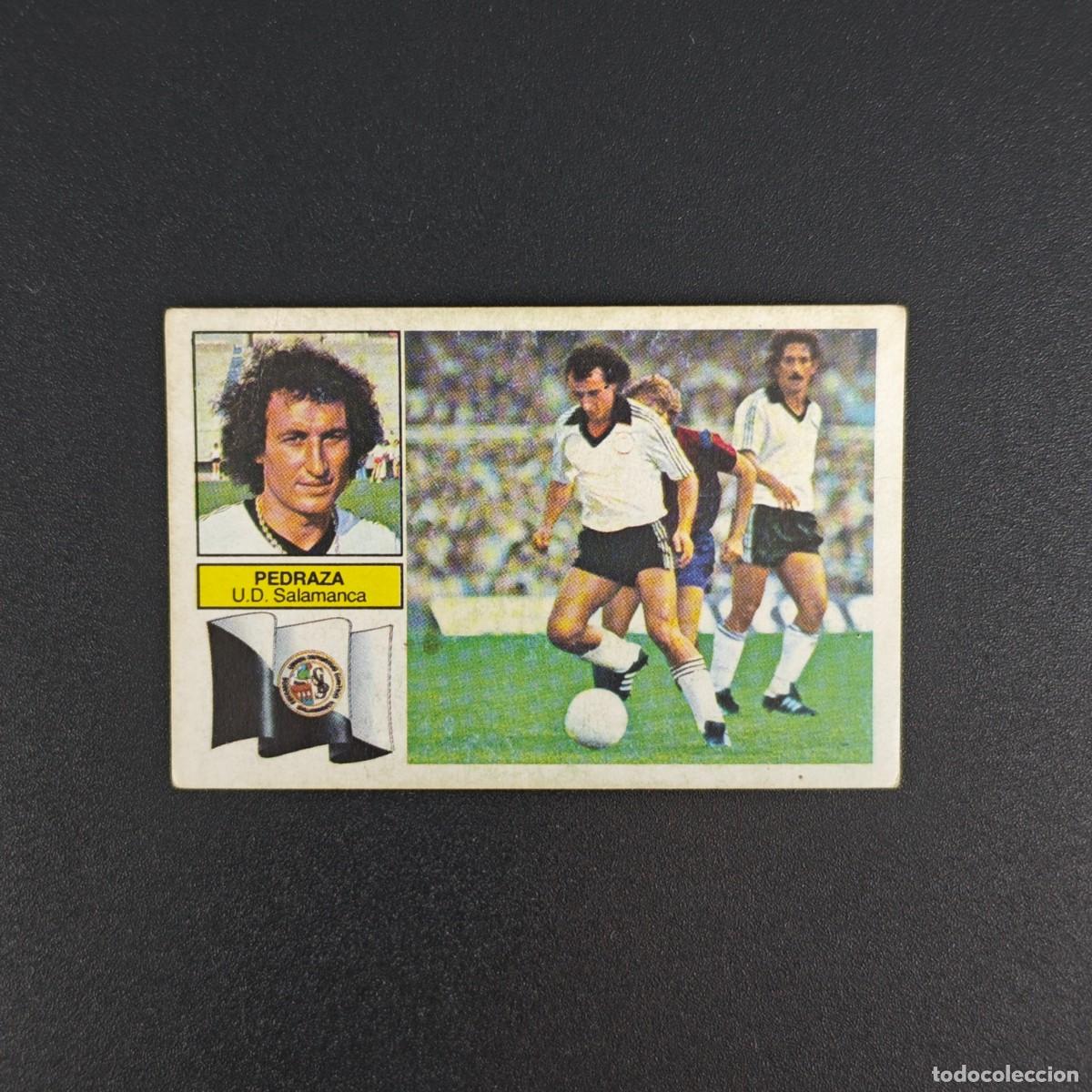 Cromos de f&uacute;tbol: CROMO DE FUTBOL LIGA ESTE 82 83 1982 1983 NUNCA PEGADO SIN PEGAR PEDRAZA U. D. SALAMANCA RA1026