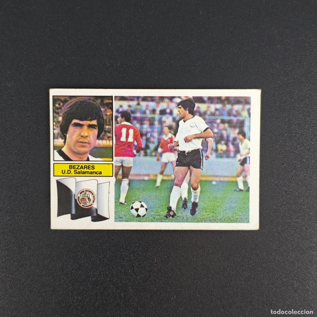 Cromos de f&uacute;tbol: CROMO DE FUTBOL LIGA ESTE 82 83 1982 1983 NUNCA PEGADO SIN PEGAR BEZARES U. D. SALAMANCA RA1026