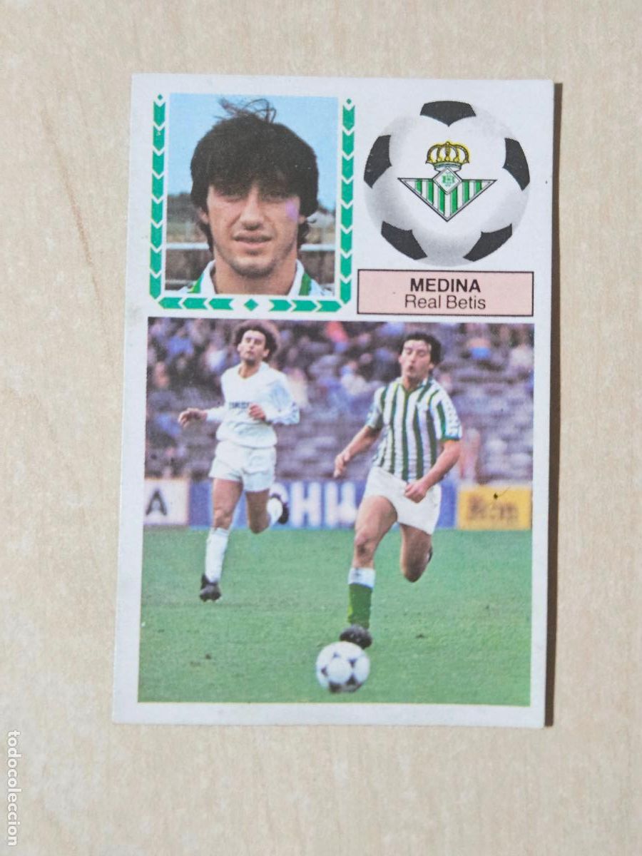 Cromos de f&uacute;tbol: COMPLETA TU ALBUM ESTE 83 84 BAJA MEDINA - RECUPERADO -