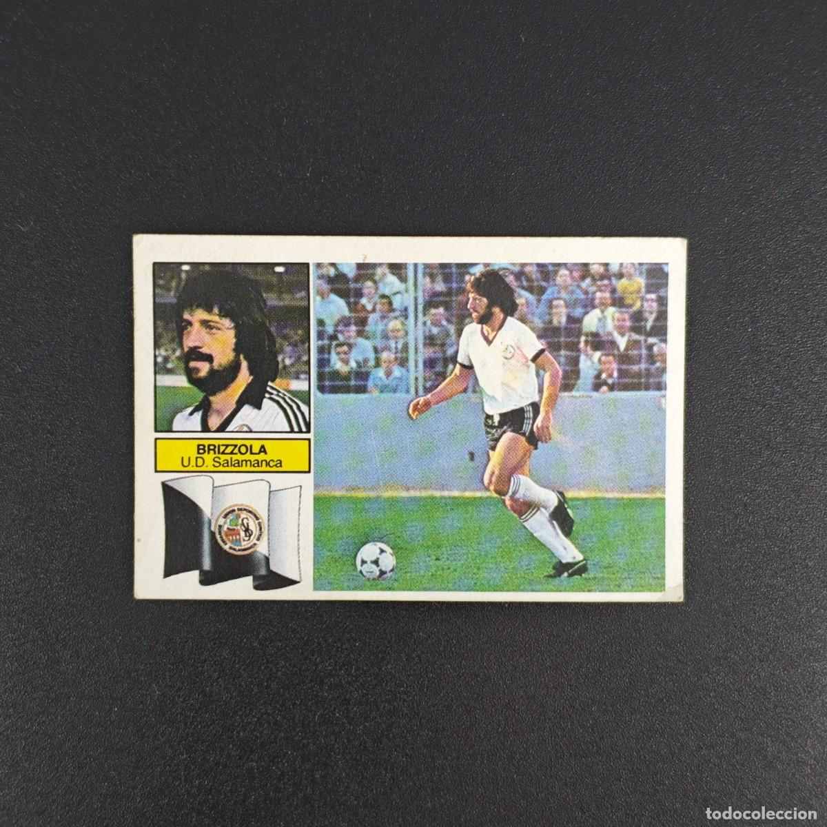 Cromos de f&uacute;tbol: CROMO DE FUTBOL LIGA ESTE 82 83 1982 1983 NUNCA PEGADO SIN PEGAR BRIZZOLA U. D. SALAMANCA RA1026