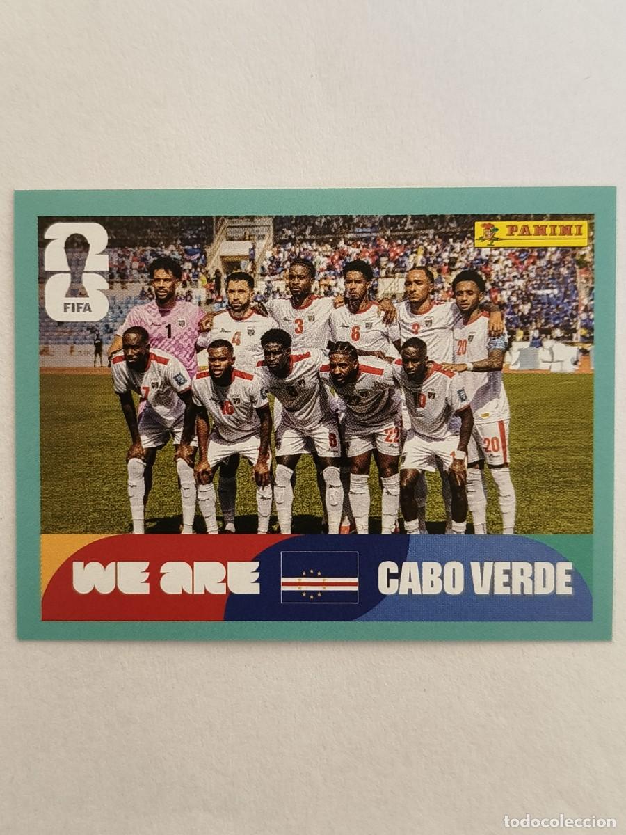 Cromos de f&uacute;tbol: #CPV13 ALINEACION (CABO VERDE) MUNDIAL 2026 PANINI