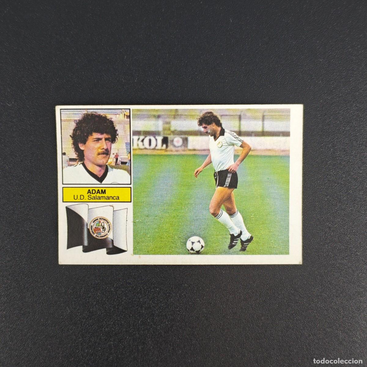 Cromos de f&uacute;tbol: CROMO DE FUTBOL LIGA ESTE 82 83 1982 1983 NUNCA PEGADO SIN PEGAR ADAM U. D. SALAMANCA RA1026