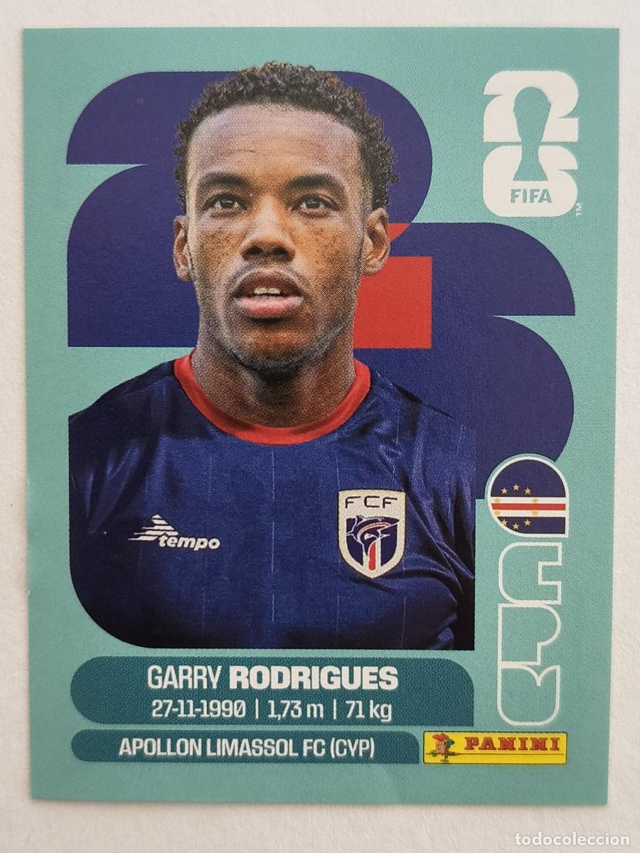 Cromos de f&uacute;tbol: #CPV15 RODRIGUES (CABO VERDE) MUNDIAL 2026 PANINI