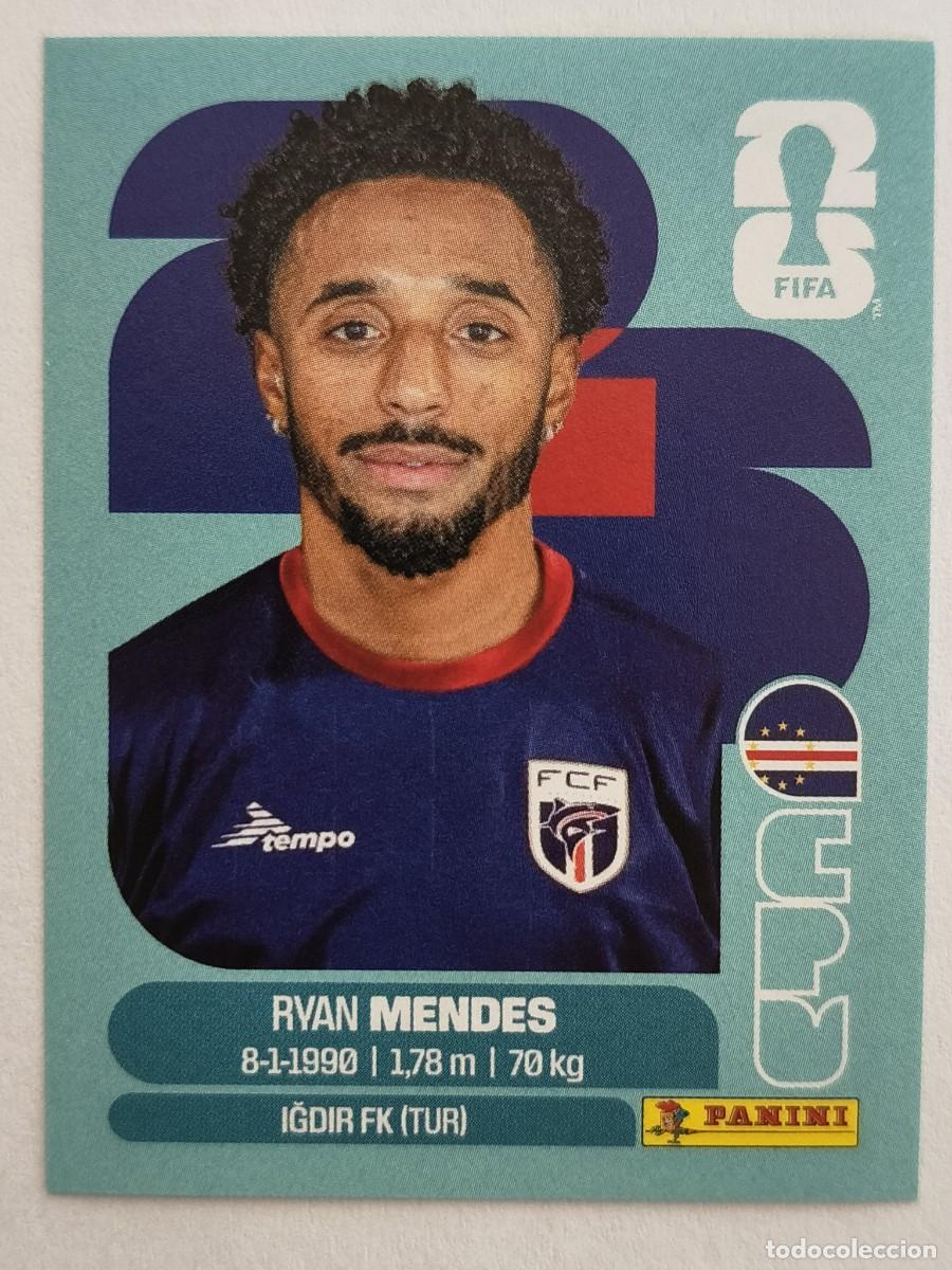 Cromos de f&uacute;tbol: #CPV17 MENDES (CABO VERDE) MUNDIAL 2026 PANINI
